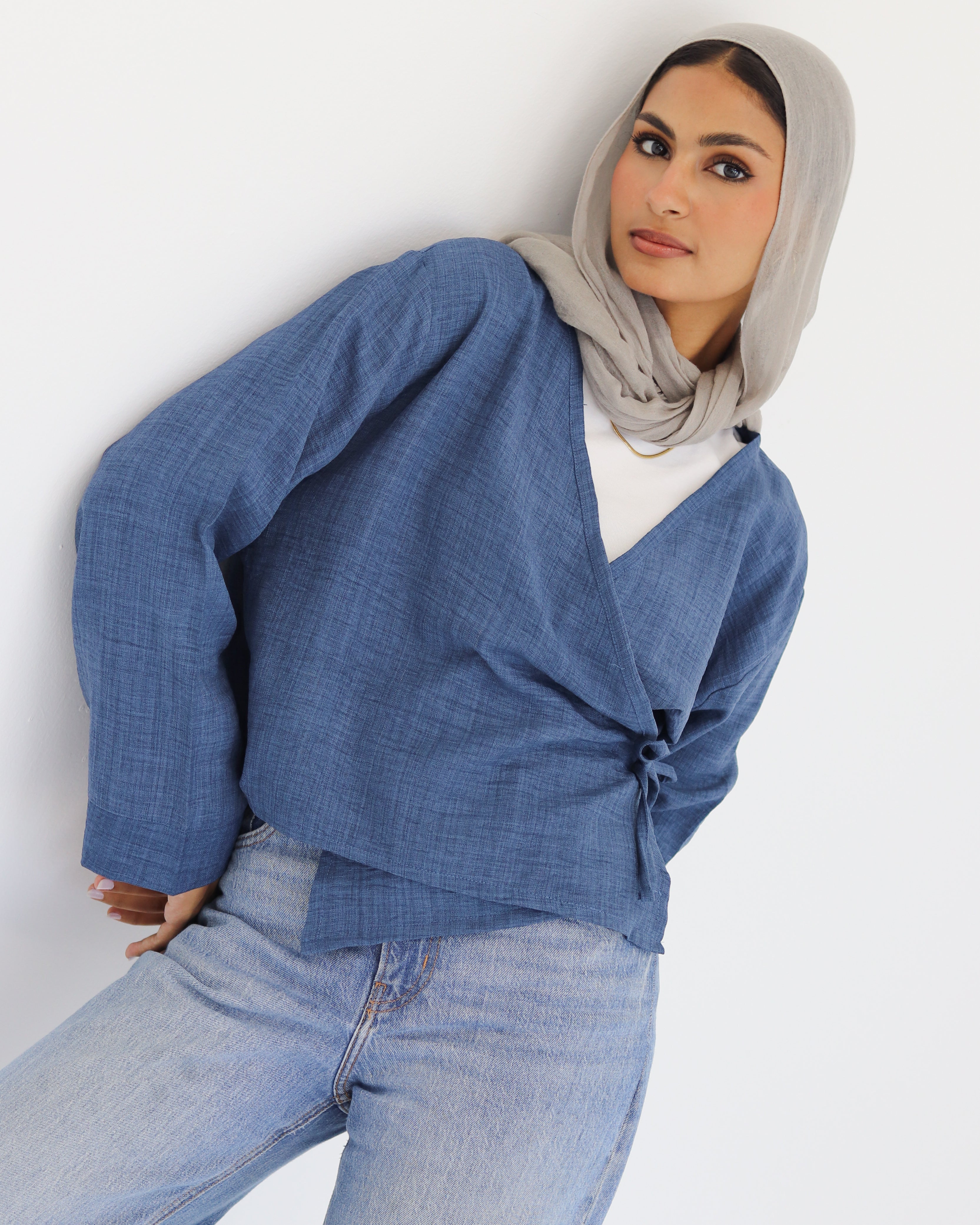 Sunny Wrap Blouse