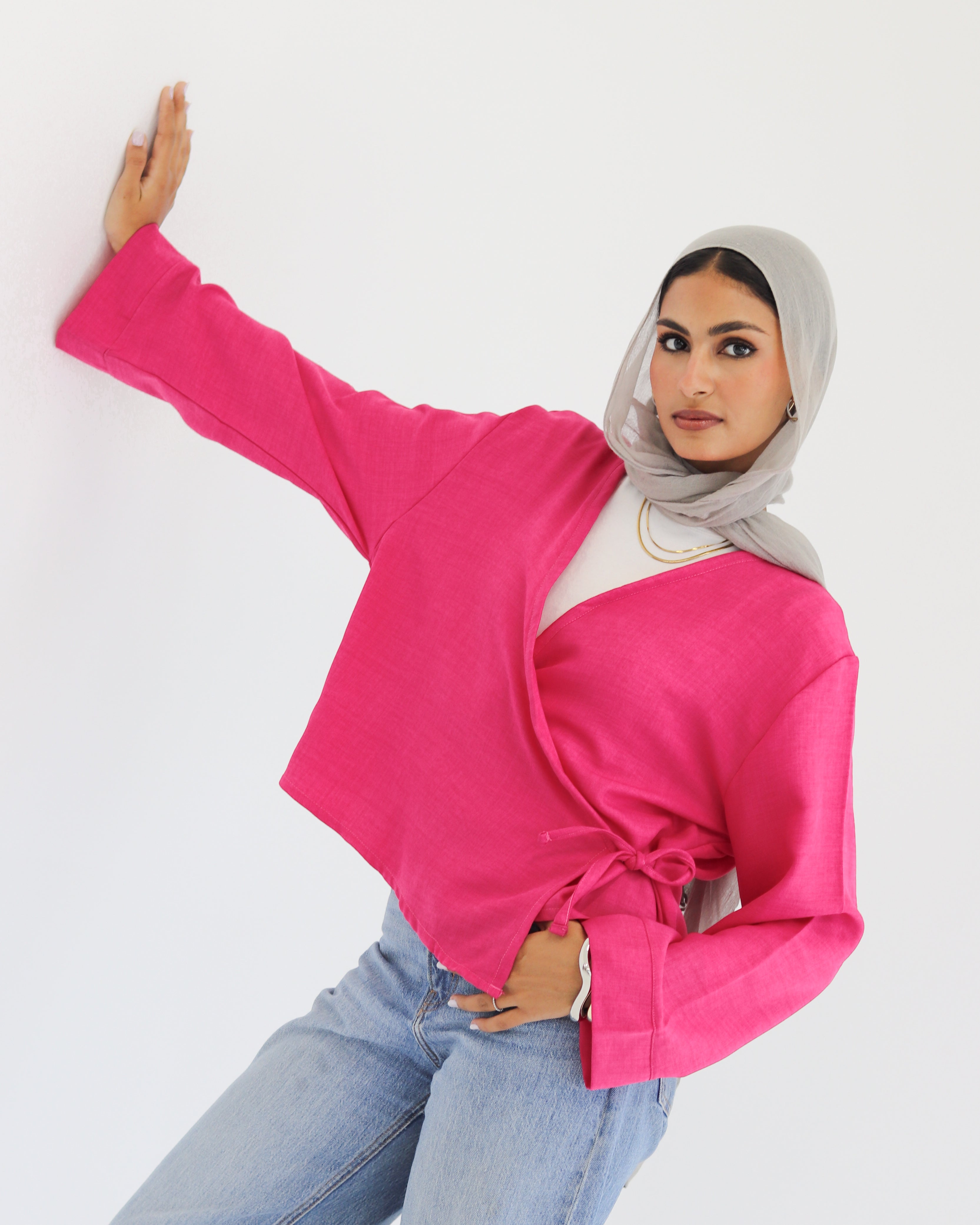 Sunny Wrap Blouse