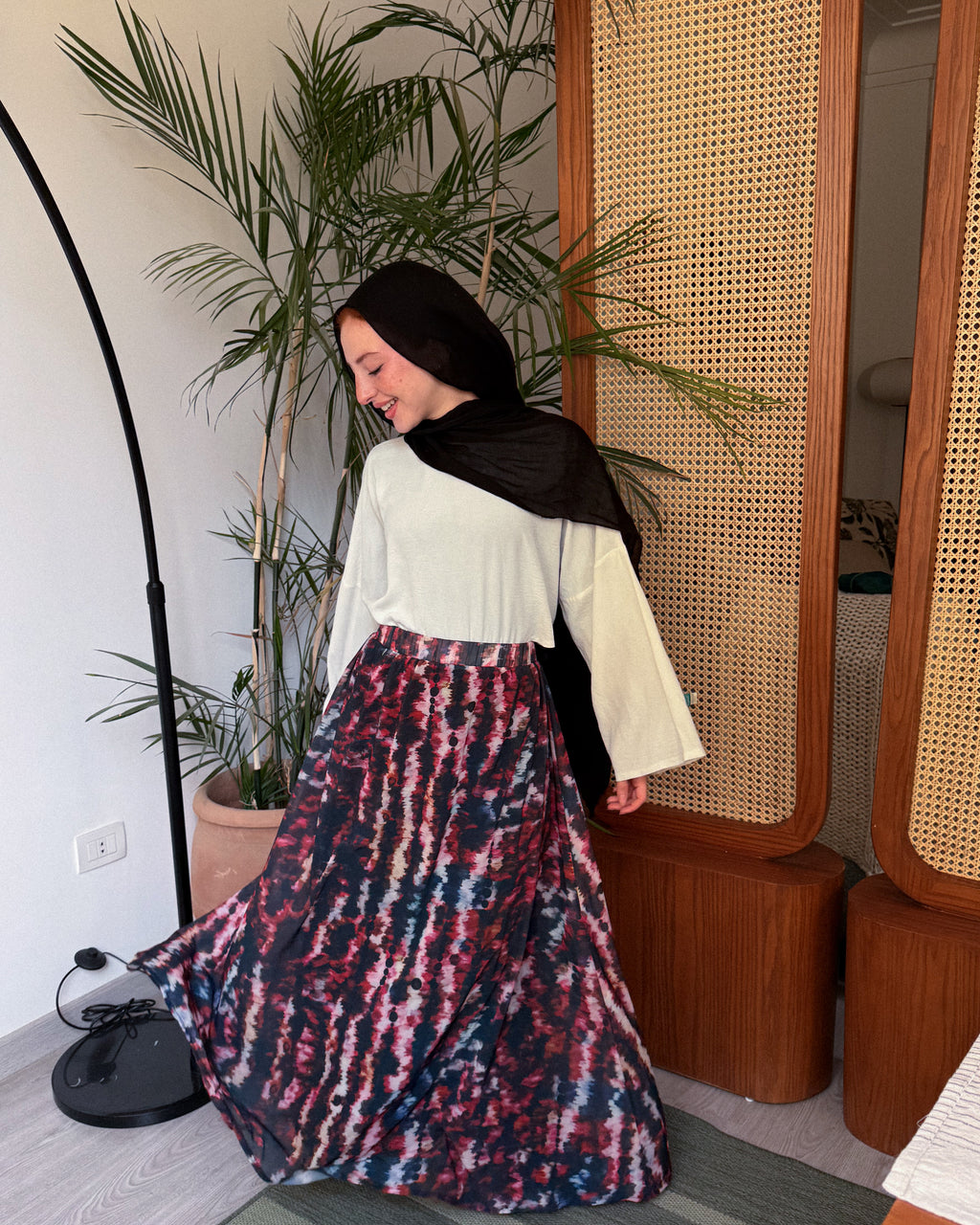 Sofia Marble skirt