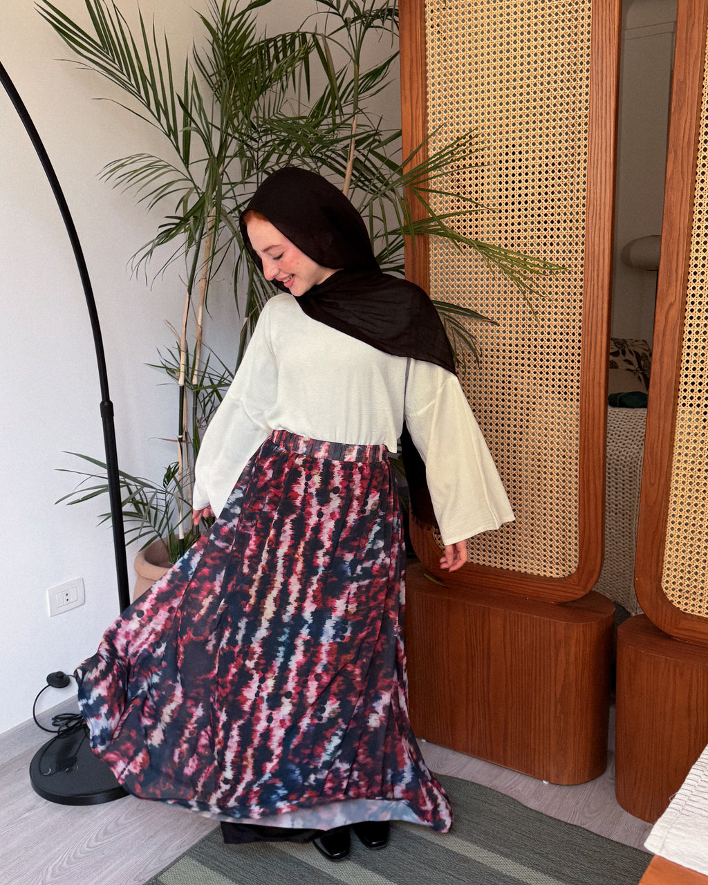 Sofia Marble skirt