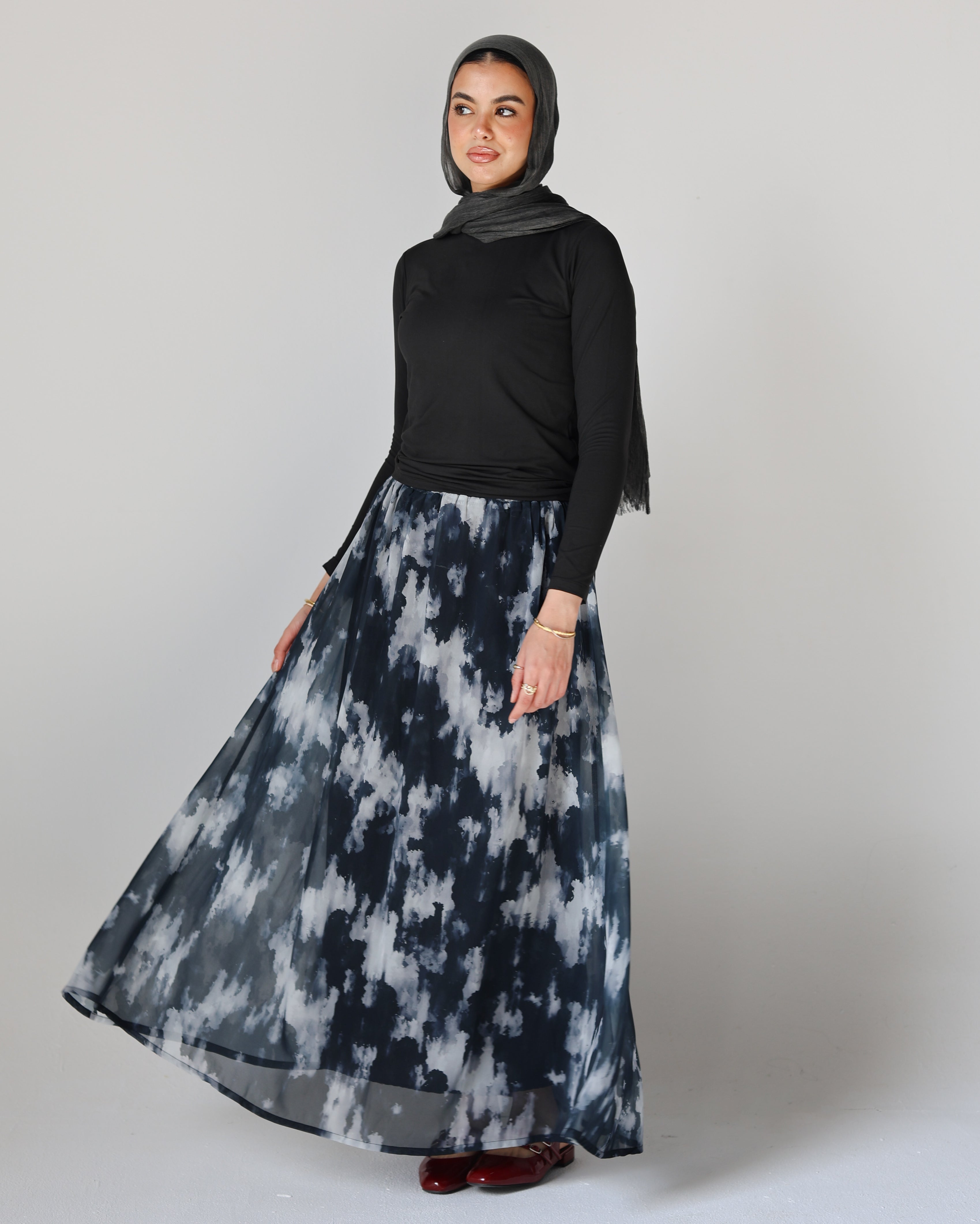 Smoked Marble skirt