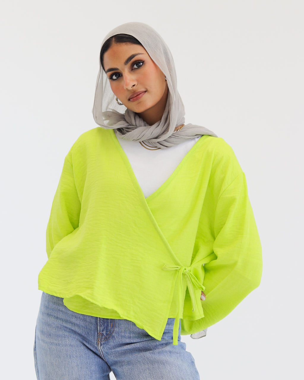 Sunny Wrap Blouse