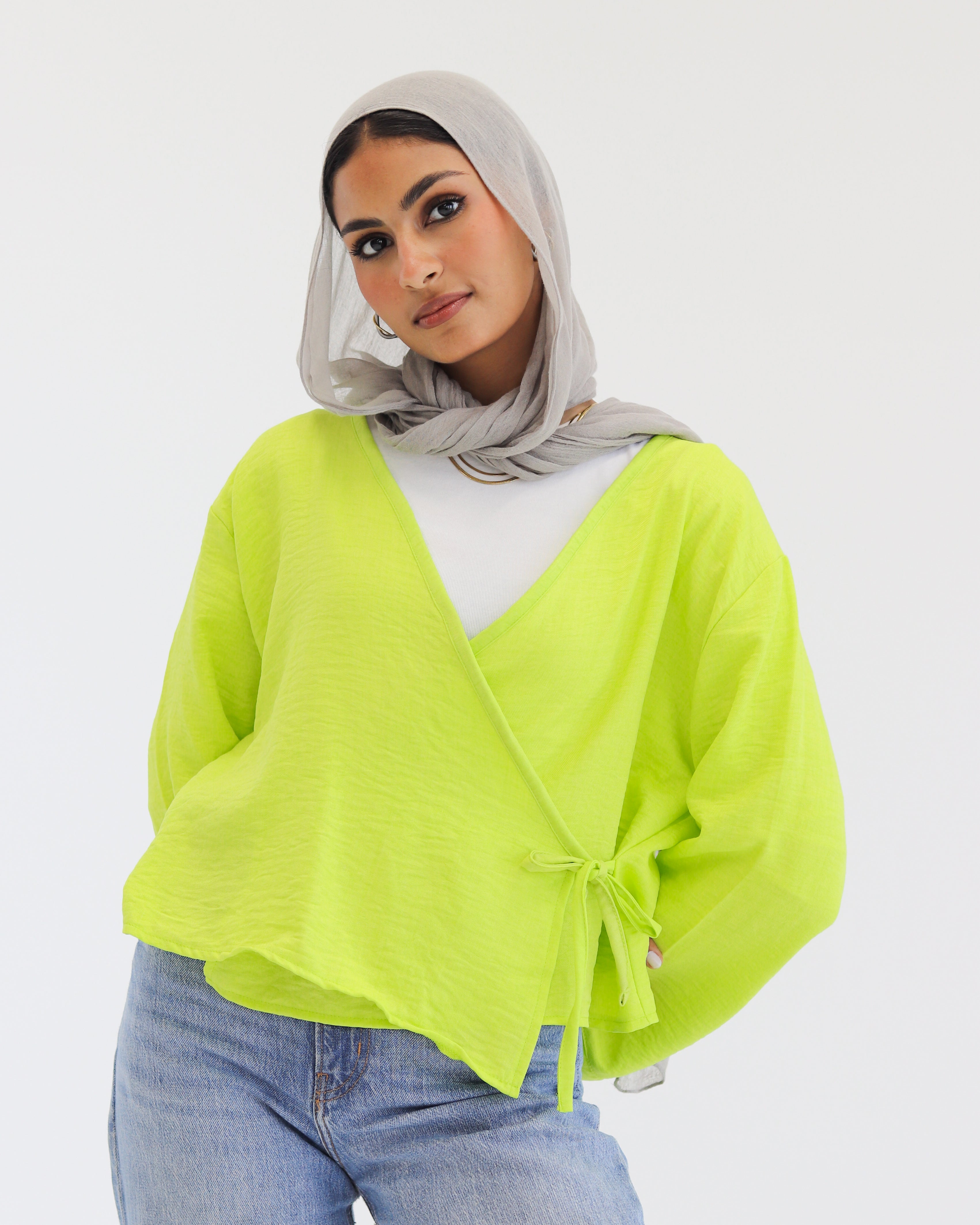 Sunny Wrap Blouse