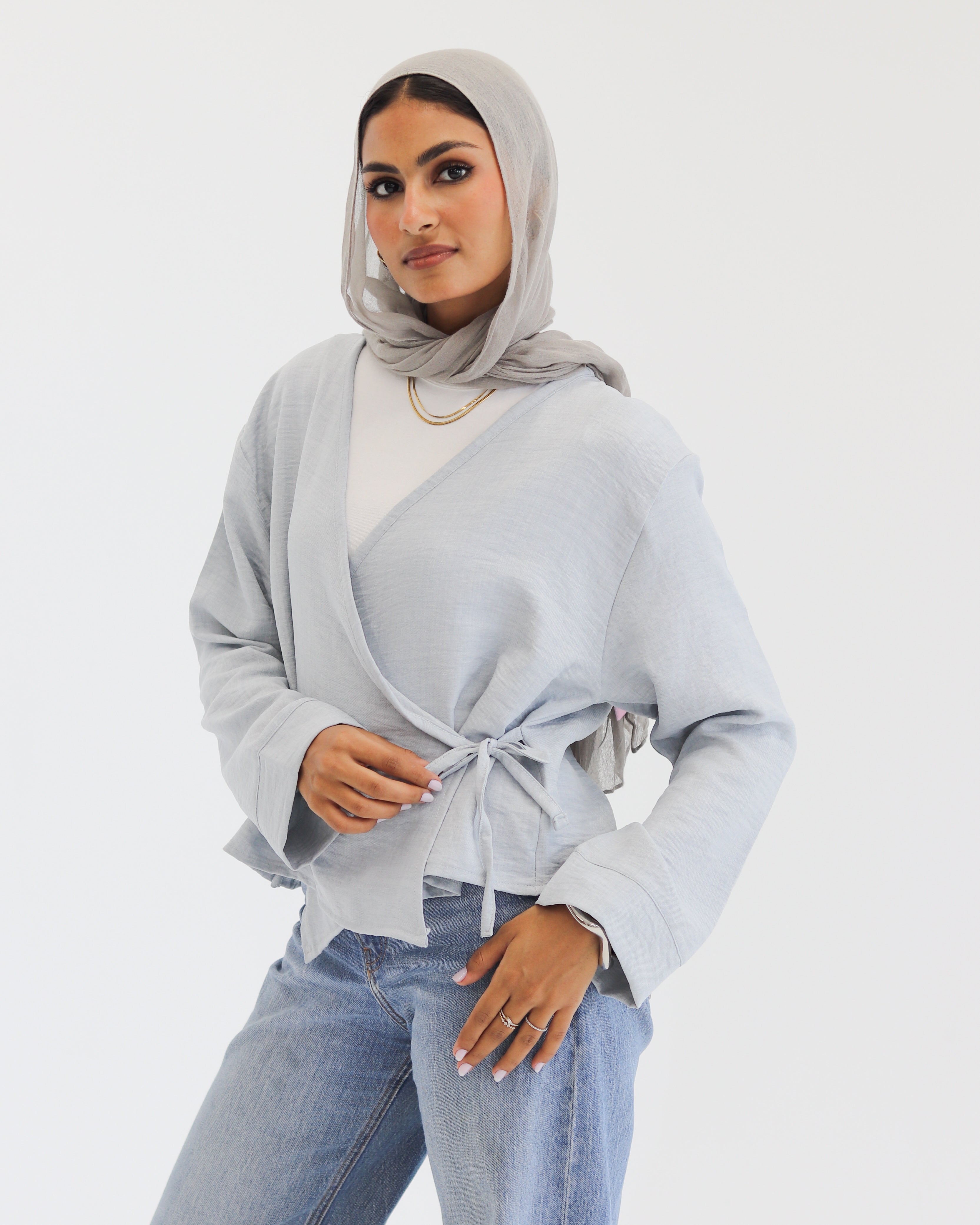 Sunny Wrap Blouse
