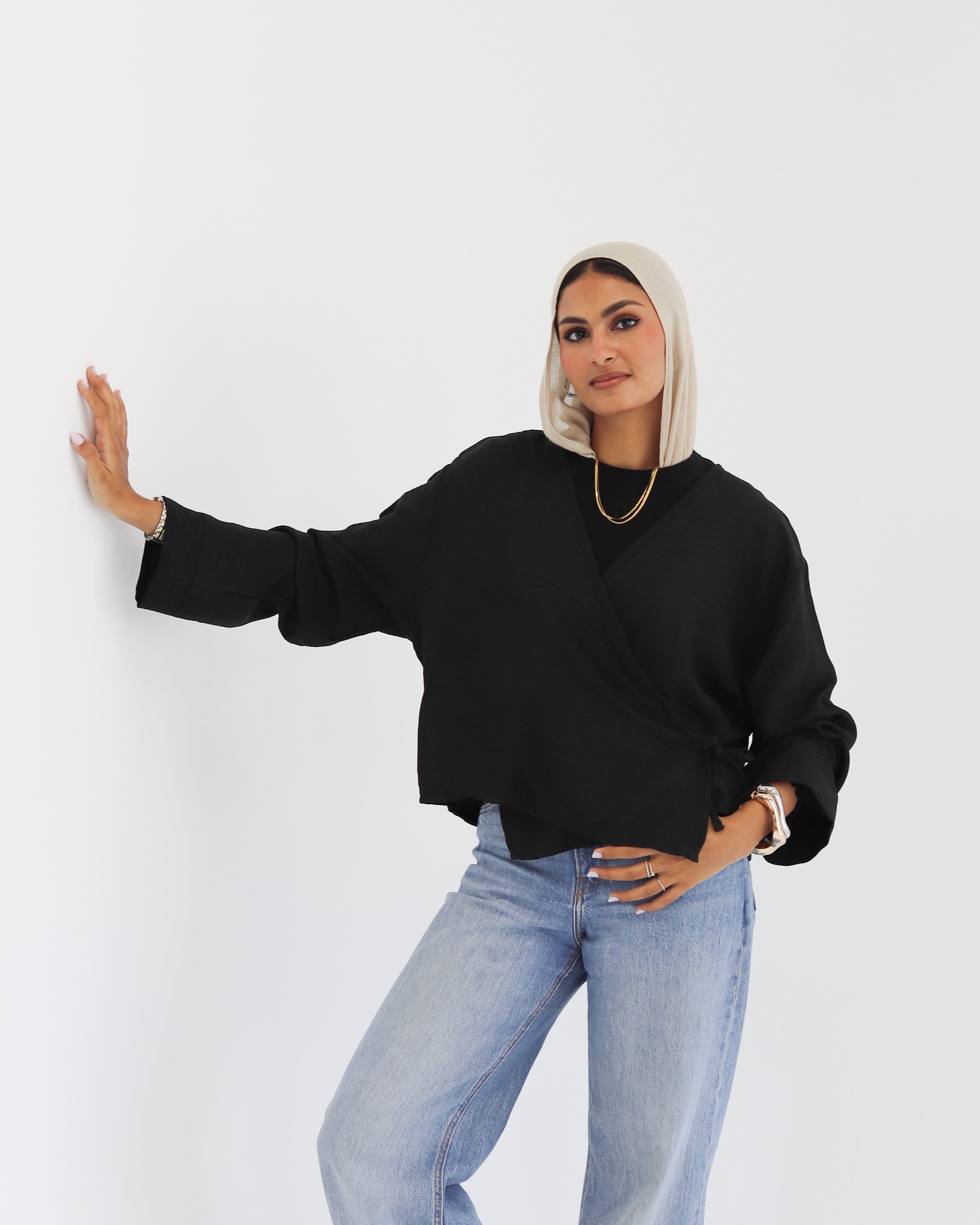 Sunny Wrap Blouse