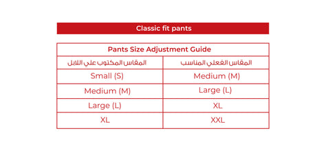 Classic Fit Pants In Black