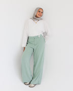 Modest Chic Wide-Leg Pants