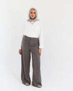 Modest Chic Wide-Leg Pants