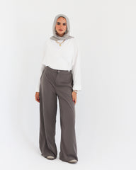 Modest Chic Wide-Leg Pants