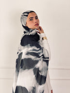 Shadow Fade Marble Scarf