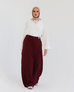 Modest Chic Wide-Leg Pants
