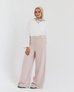 Modest Chic Wide-Leg Pants