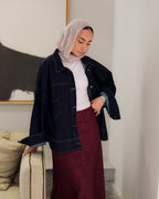 Her Indigo Jacket