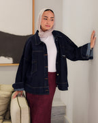 Her Indigo Jacket