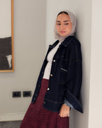 Her Indigo Jacket