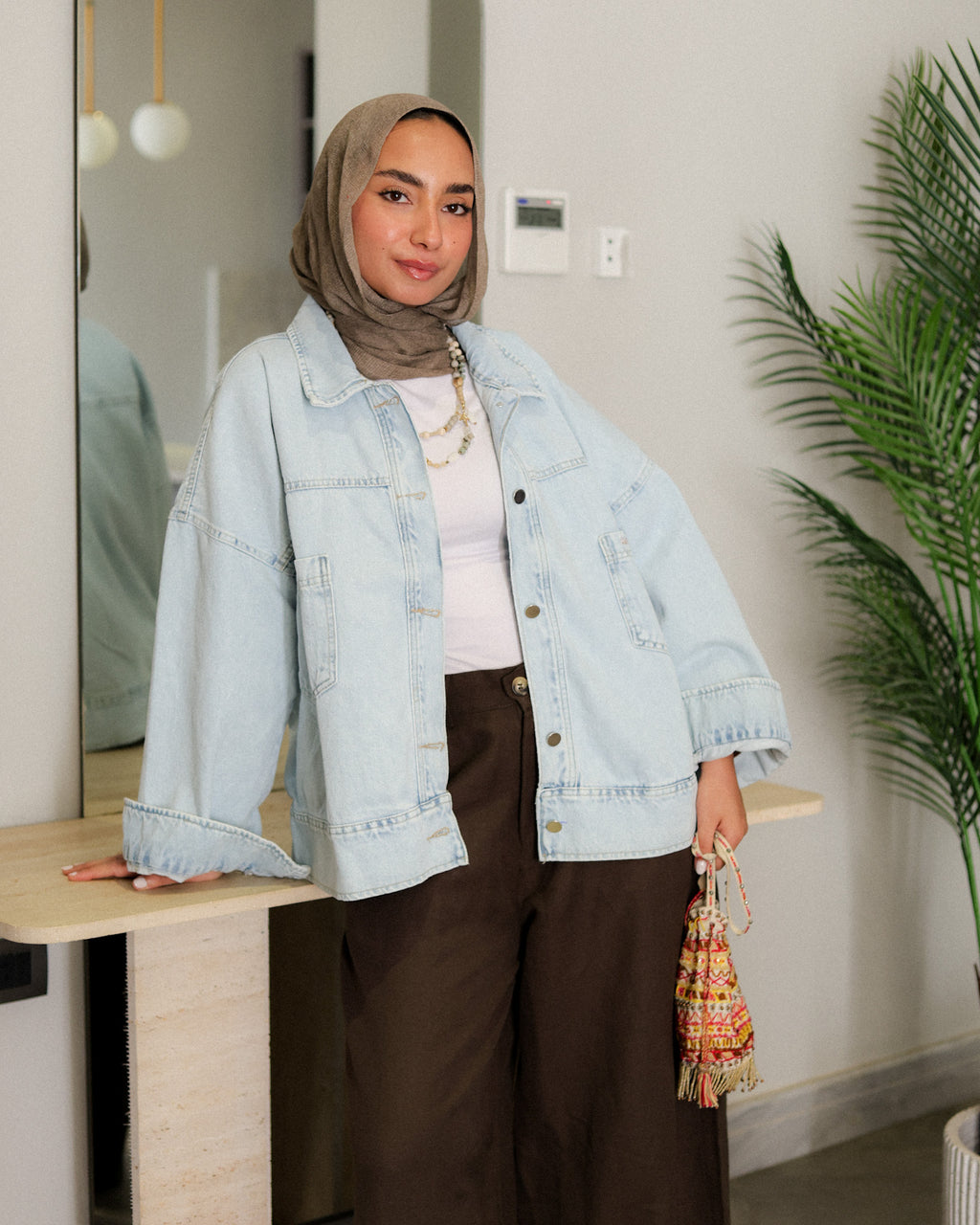 Her Indigo Jacket