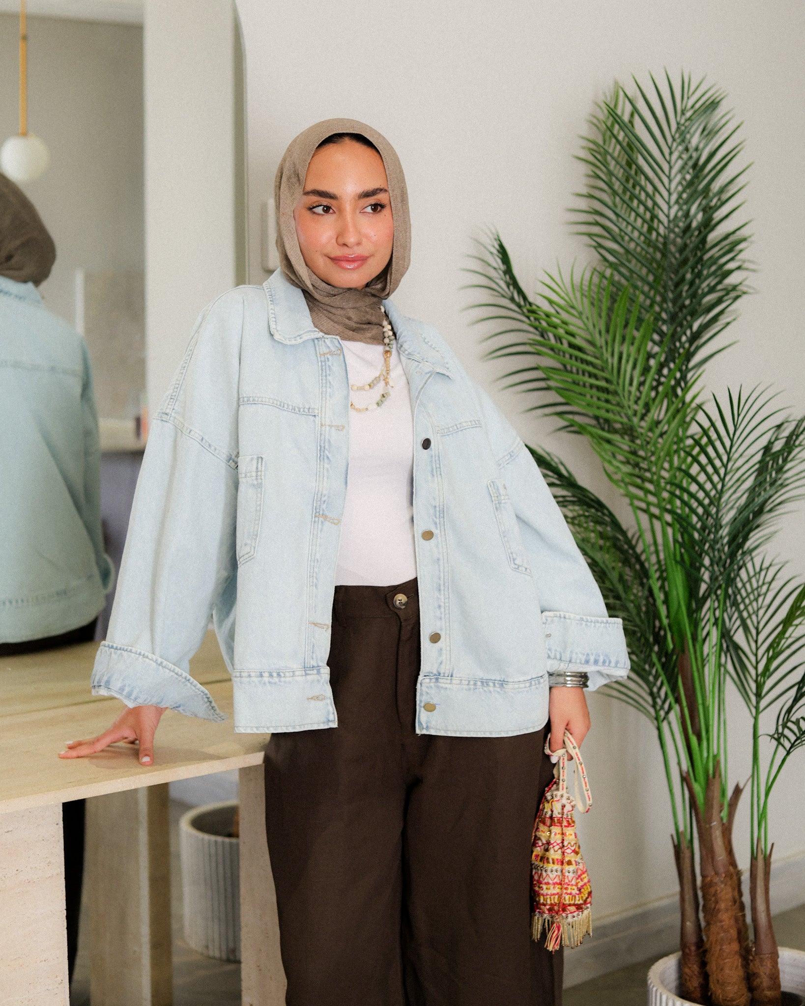 Her Indigo Jacket