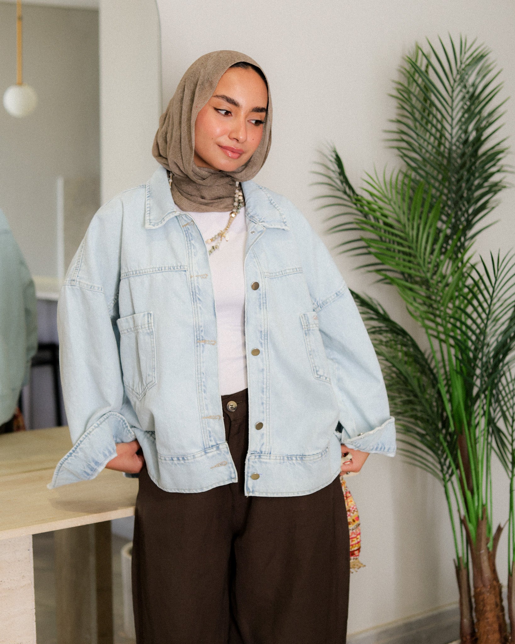 Her Indigo Jacket