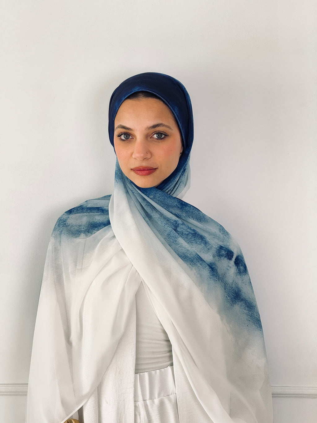 Ocean Dream Marble Scarf