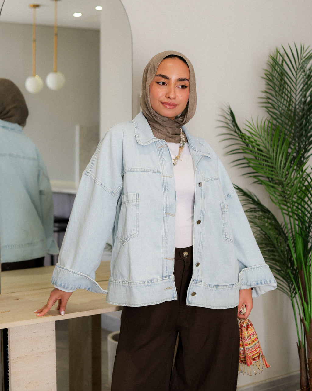Her Indigo Jacket