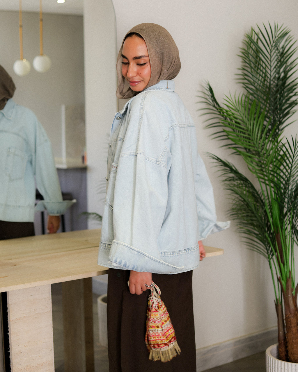 Her Indigo Jacket
