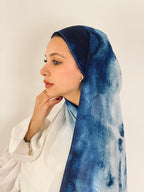 Ocean Dream Marble Scarf