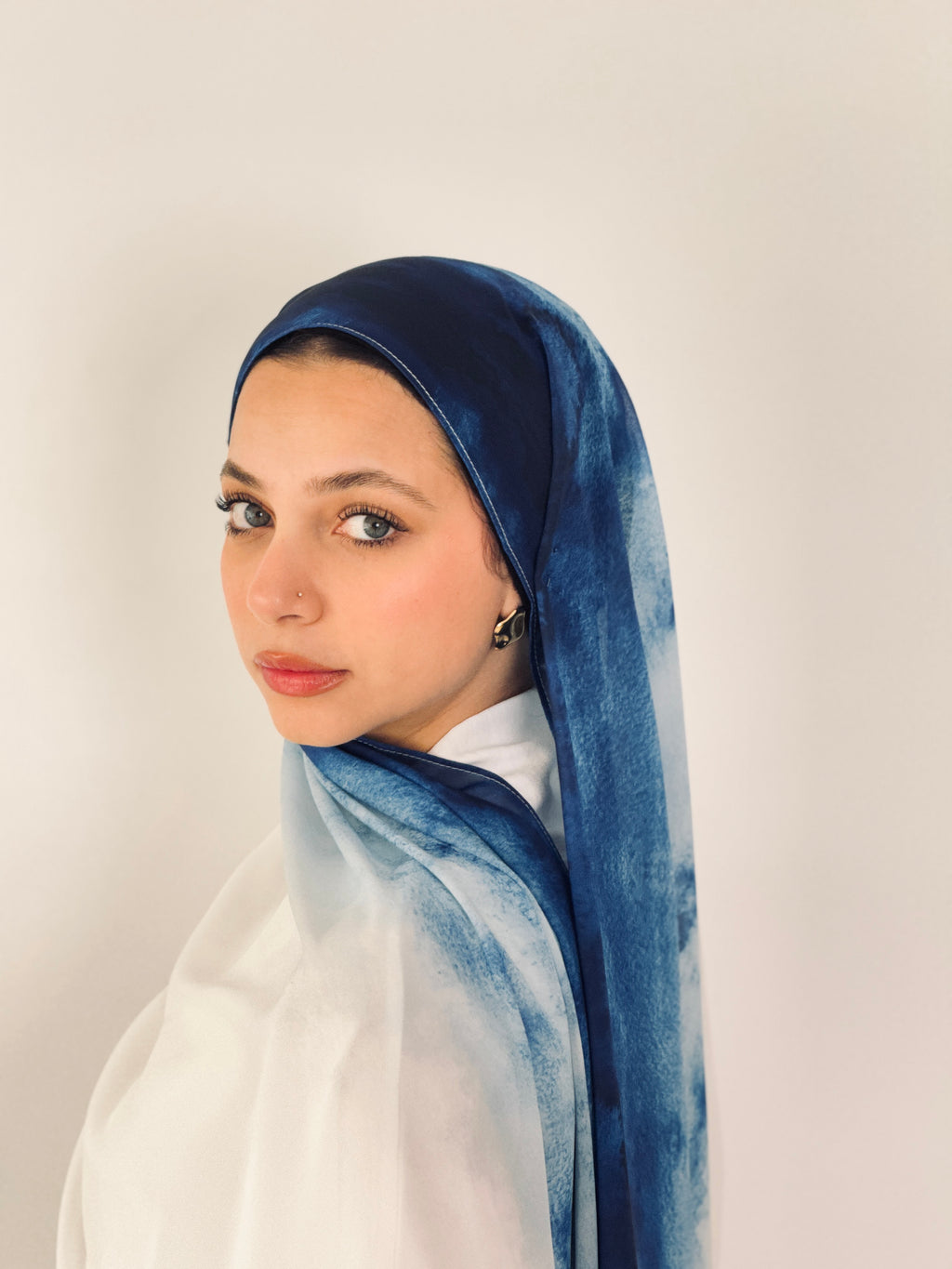 Ocean Dream Marble Scarf