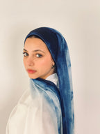 Ocean Dream Marble Scarf