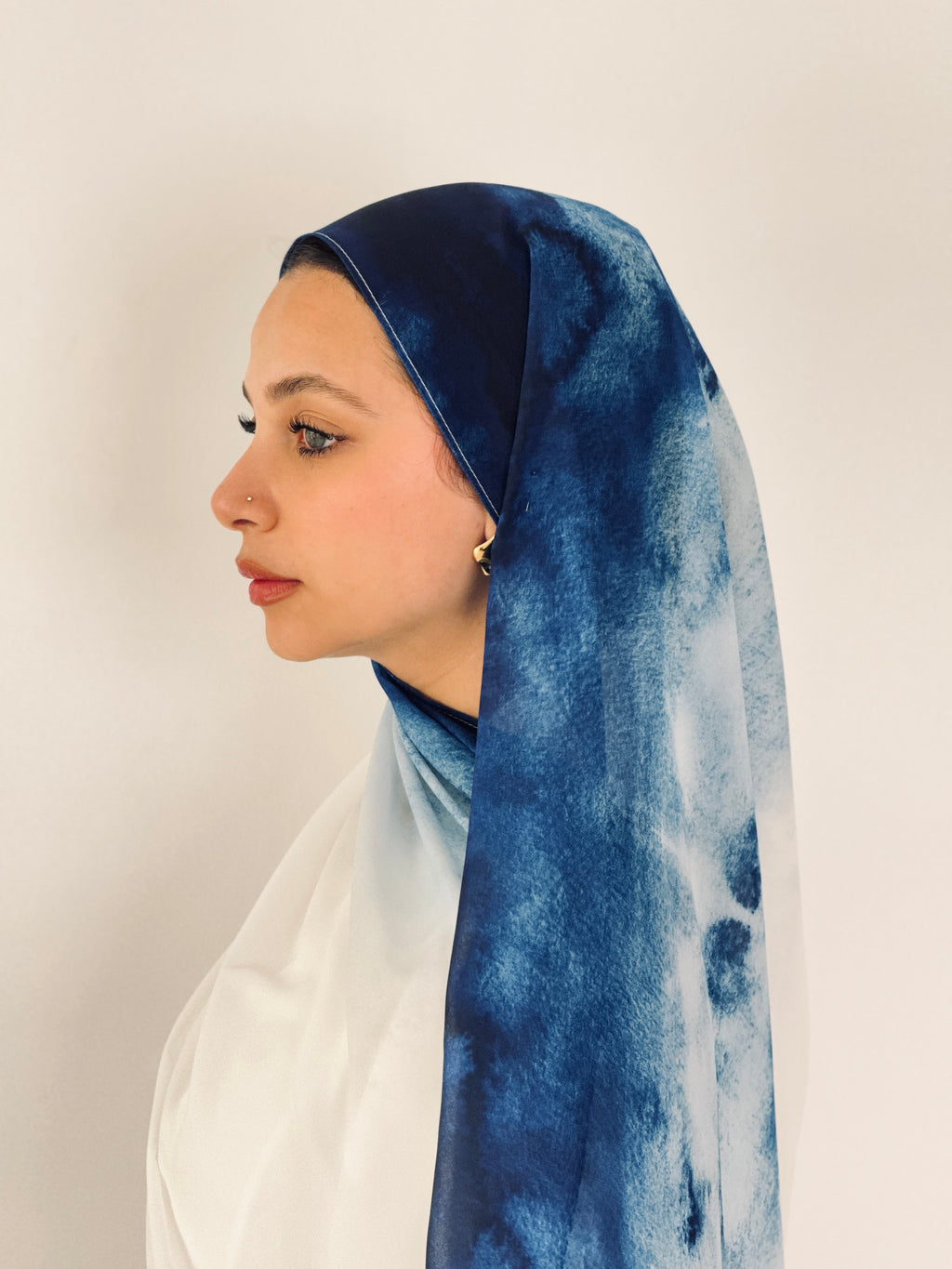 Ocean Dream Marble Scarf