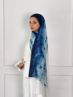Ocean Dream Marble Scarf