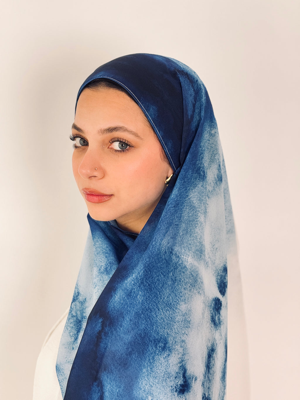 Ocean Dream Marble Scarf