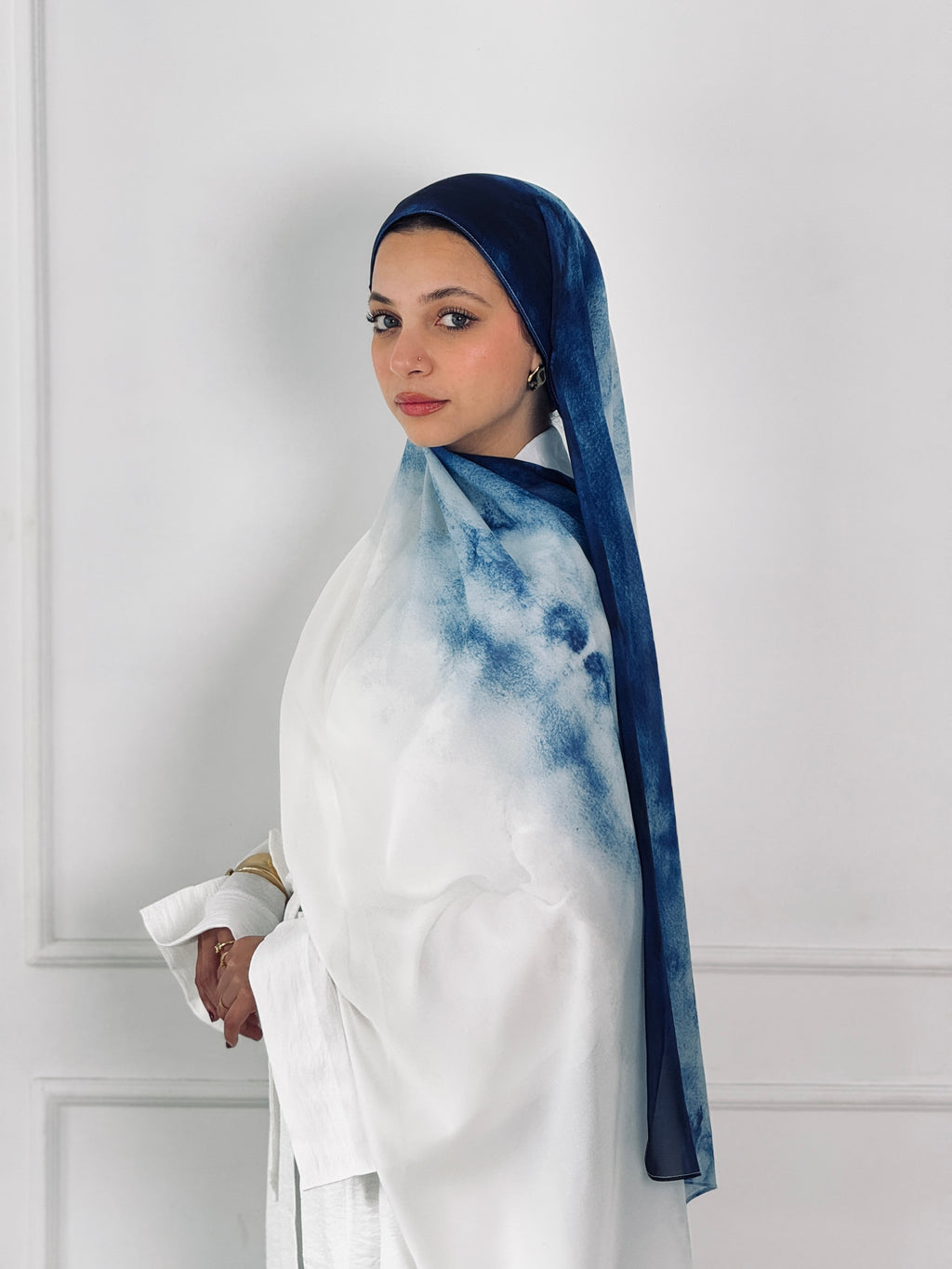 Ocean Dream Marble Scarf