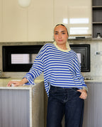 Retro stripe T shirt