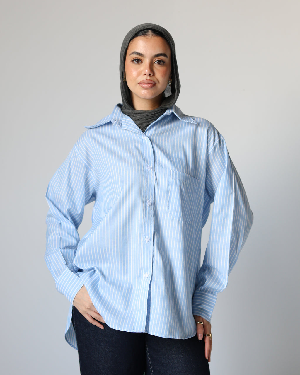 Timeless Stripe chemise