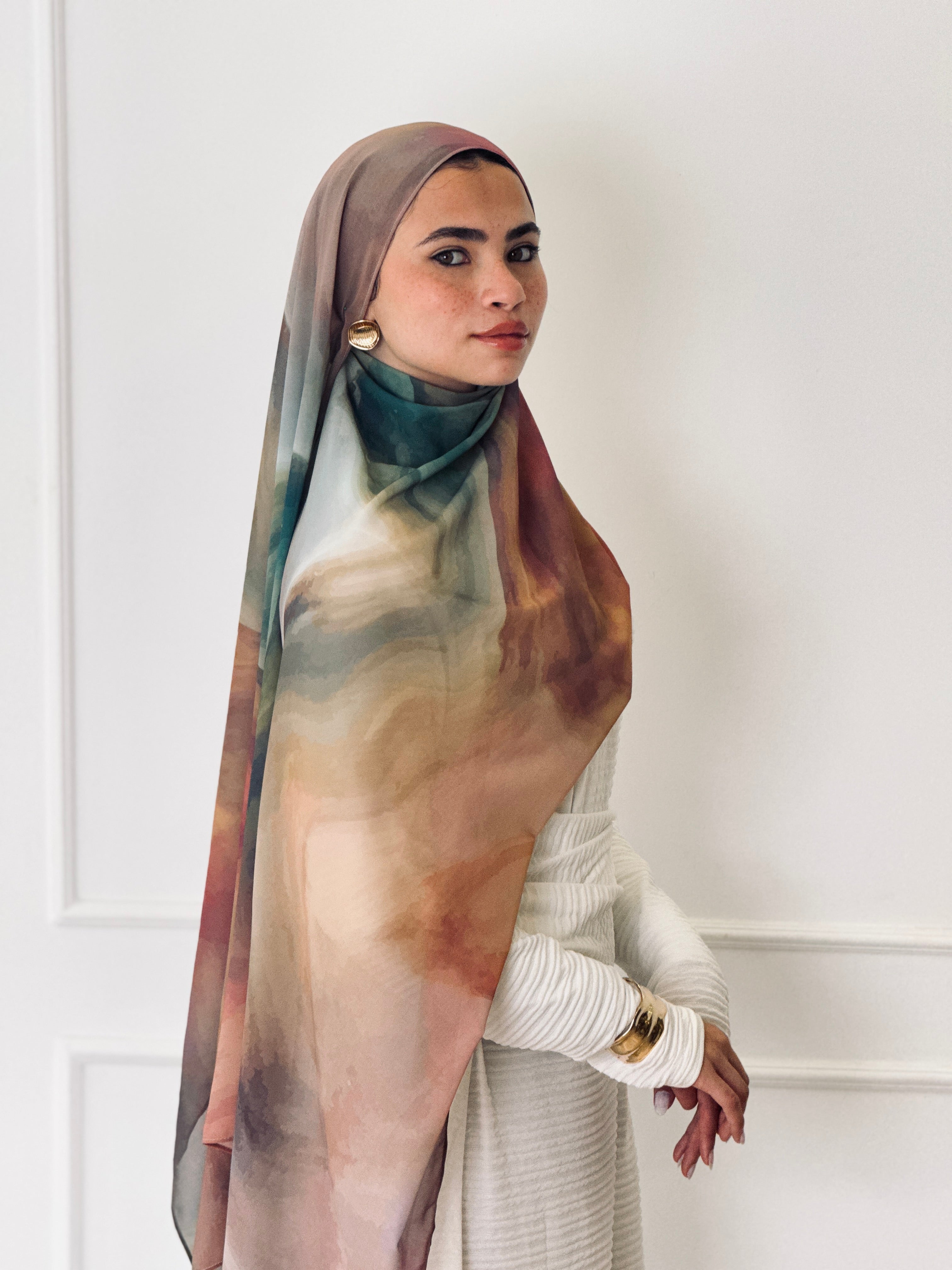 Sandstorm Marble Scarf