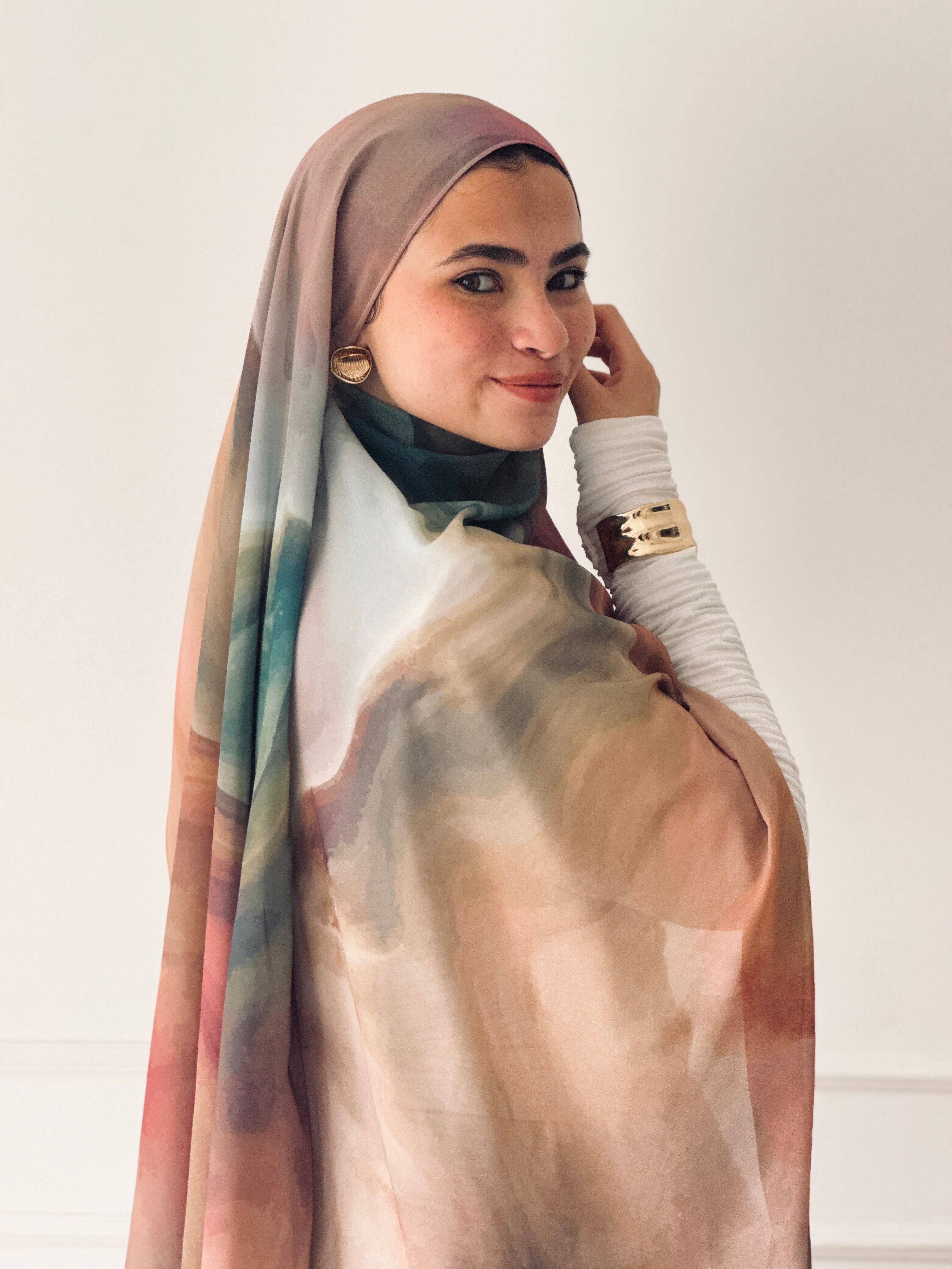 Sandstorm Marble Scarf