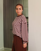 Retro stripe T shirt