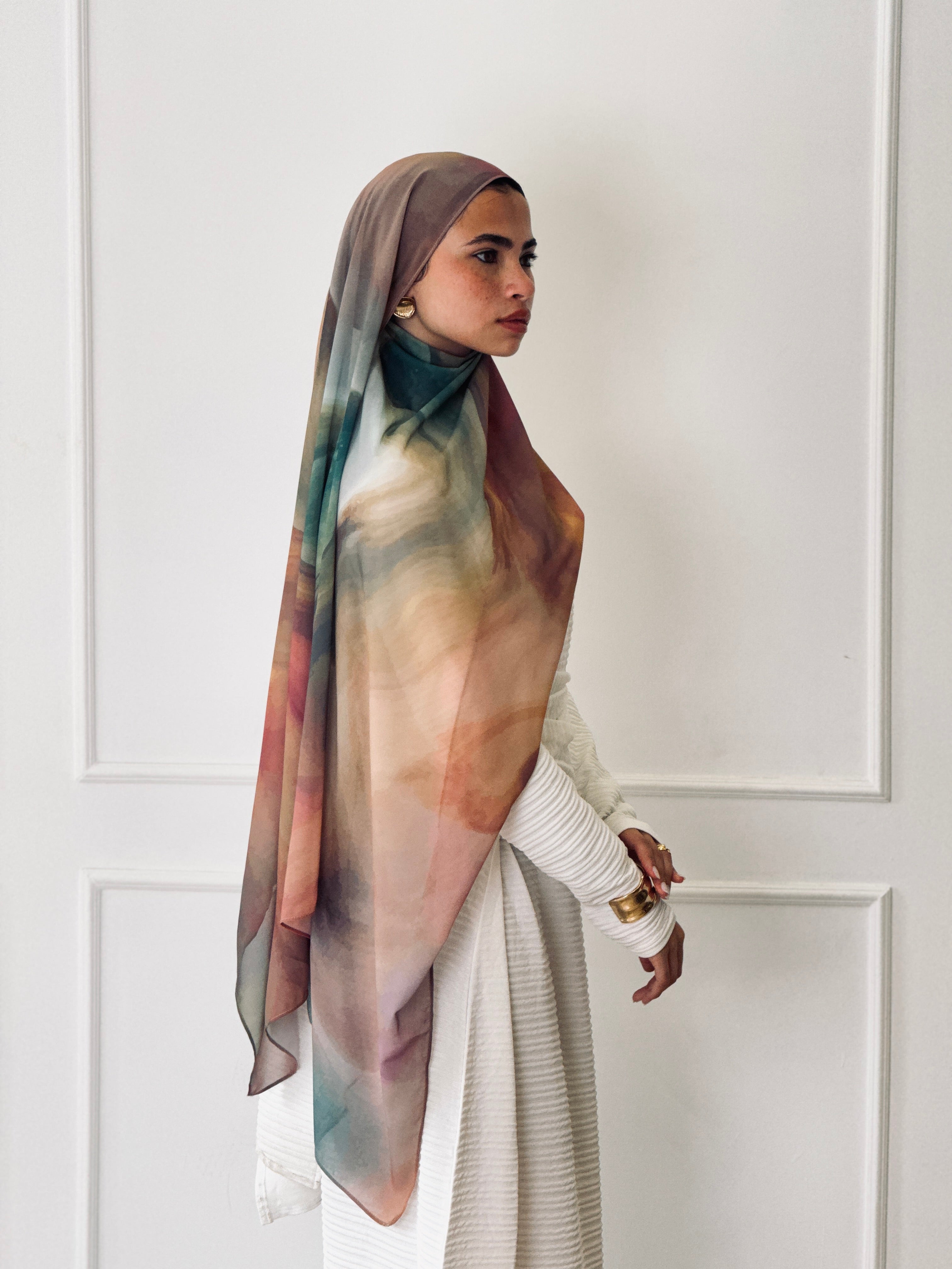 Sandstorm Marble Scarf