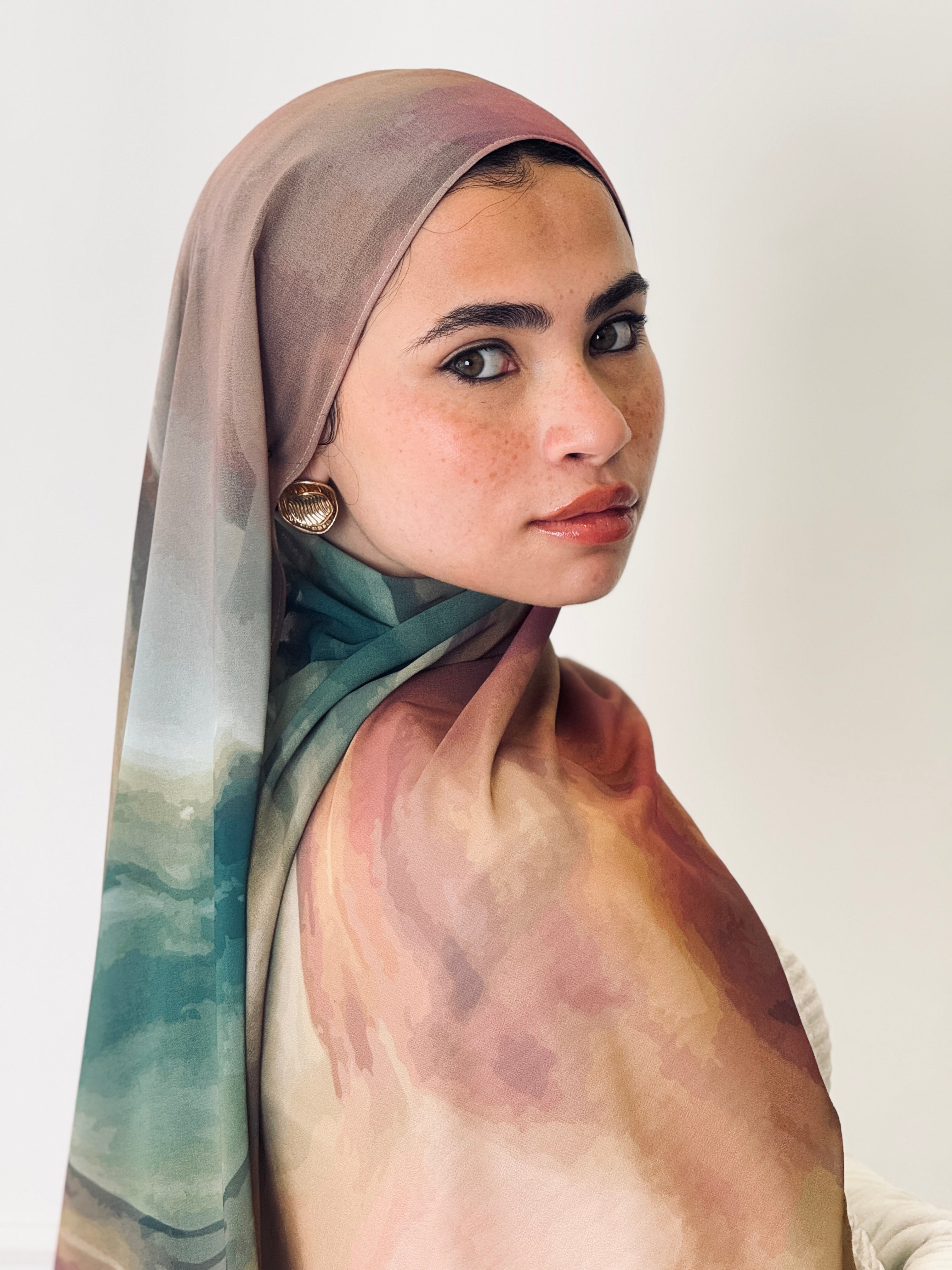 Sandstorm Marble Scarf