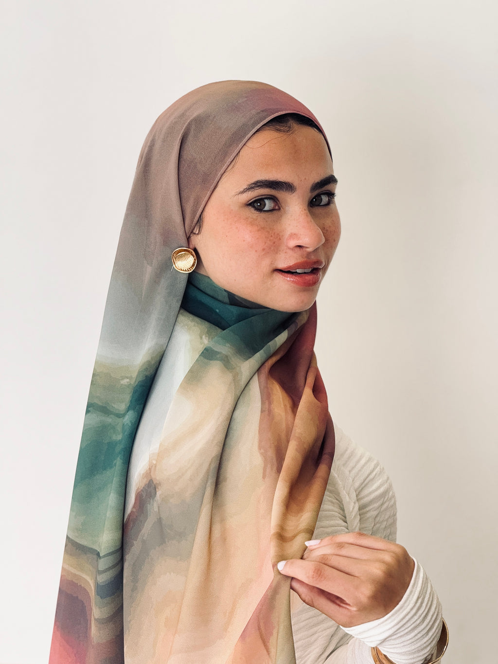 Sandstorm Marble Scarf