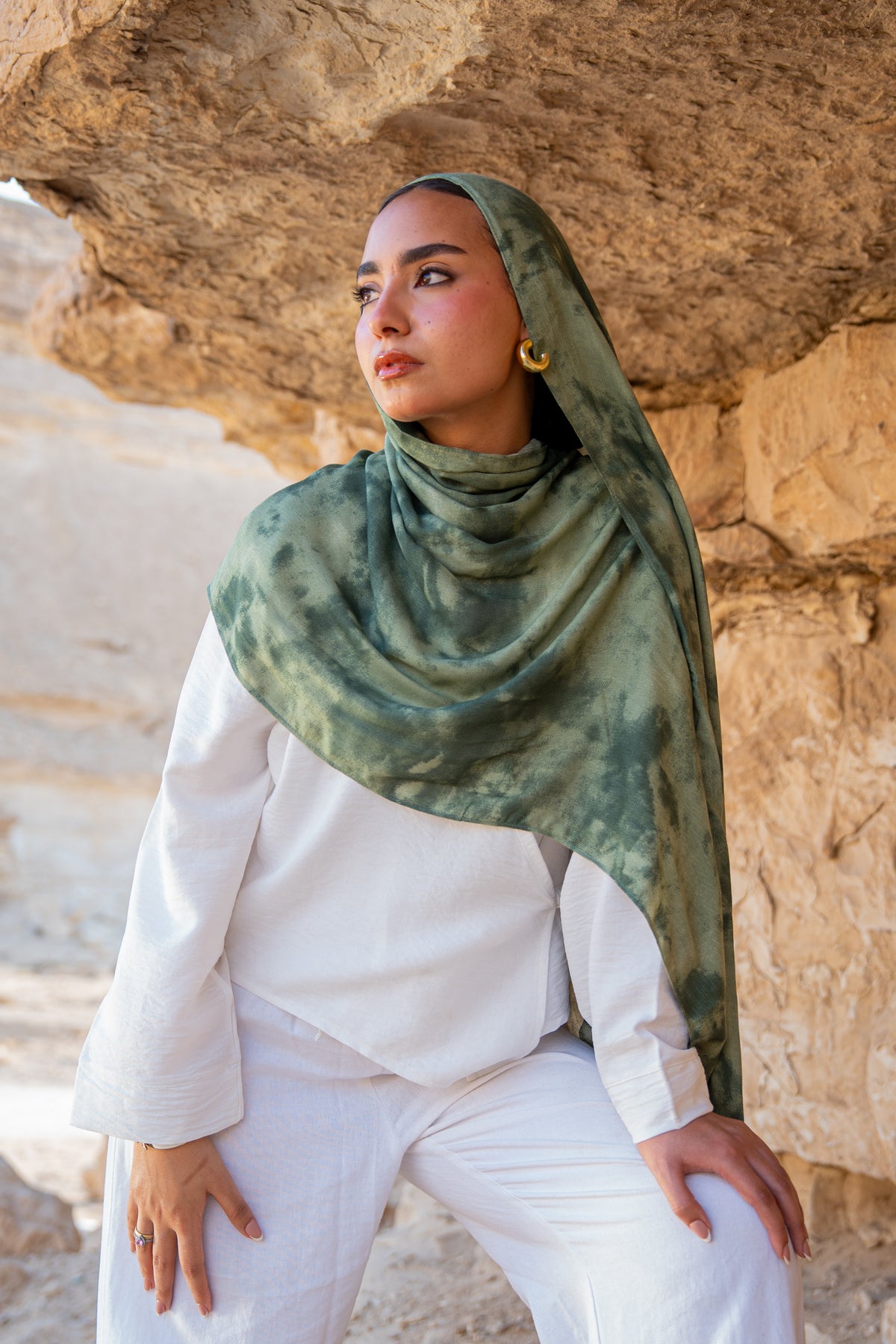 Emerald in Premium Modal Scarf