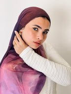 Celestial Glow Marble Scarf