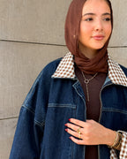 the vintage fit jacket carroux in brown