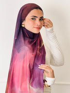 Celestial Glow Marble Scarf