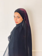 Purple Magic Marble Scarf