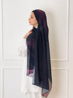 Purple Magic Marble Scarf