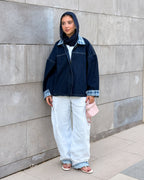 the vintage fit jacket carroux in Blue