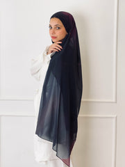 Purple Magic Marble Scarf