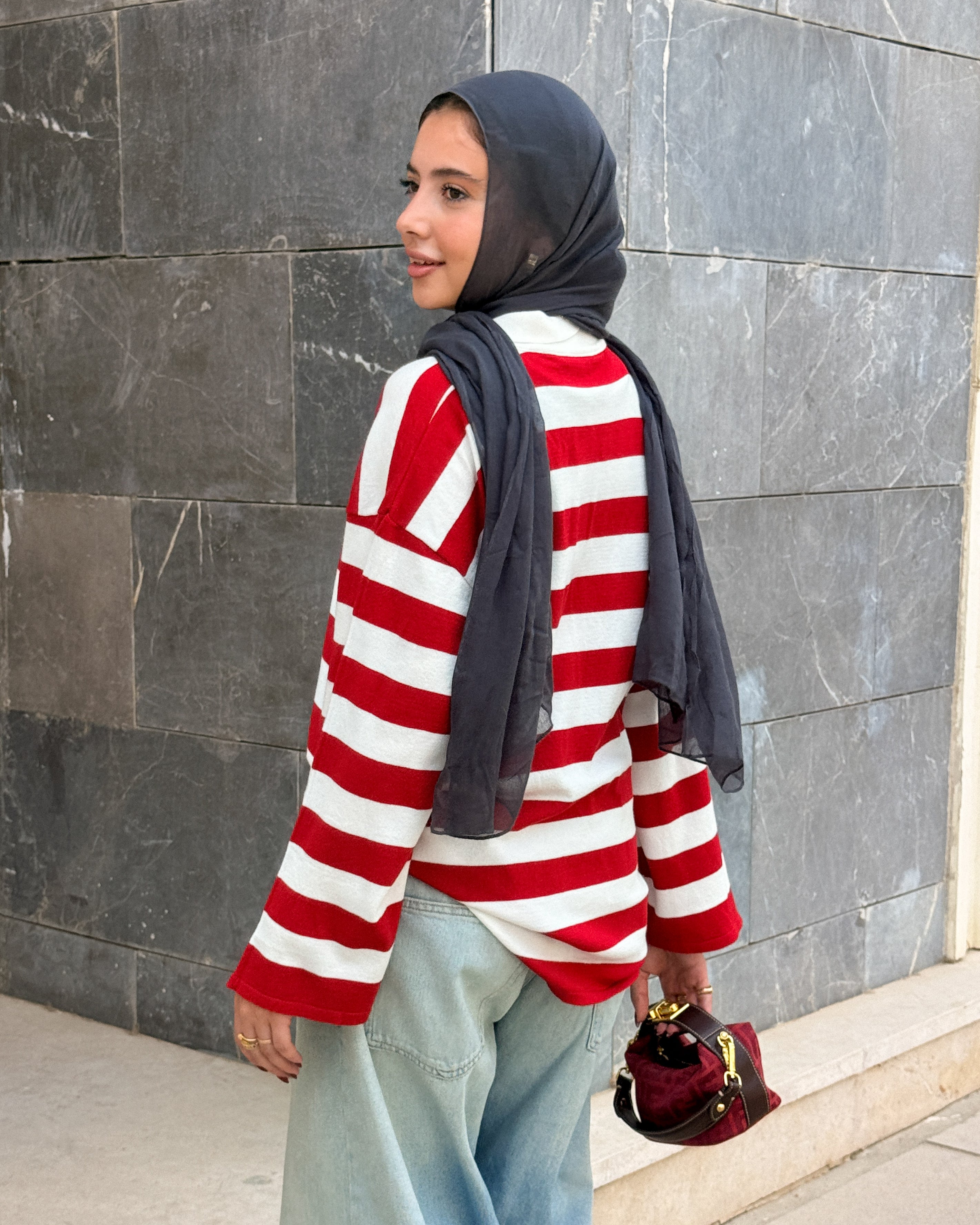 Mia Polo Stripe Shirt