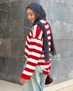 Mia Polo Stripe Shirt